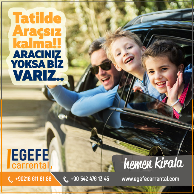 2017 / 2018 Model Araçlarımız ile bu sezonda en iyi araç kiralama hizmeti EGEFE CAR RENTAL  de